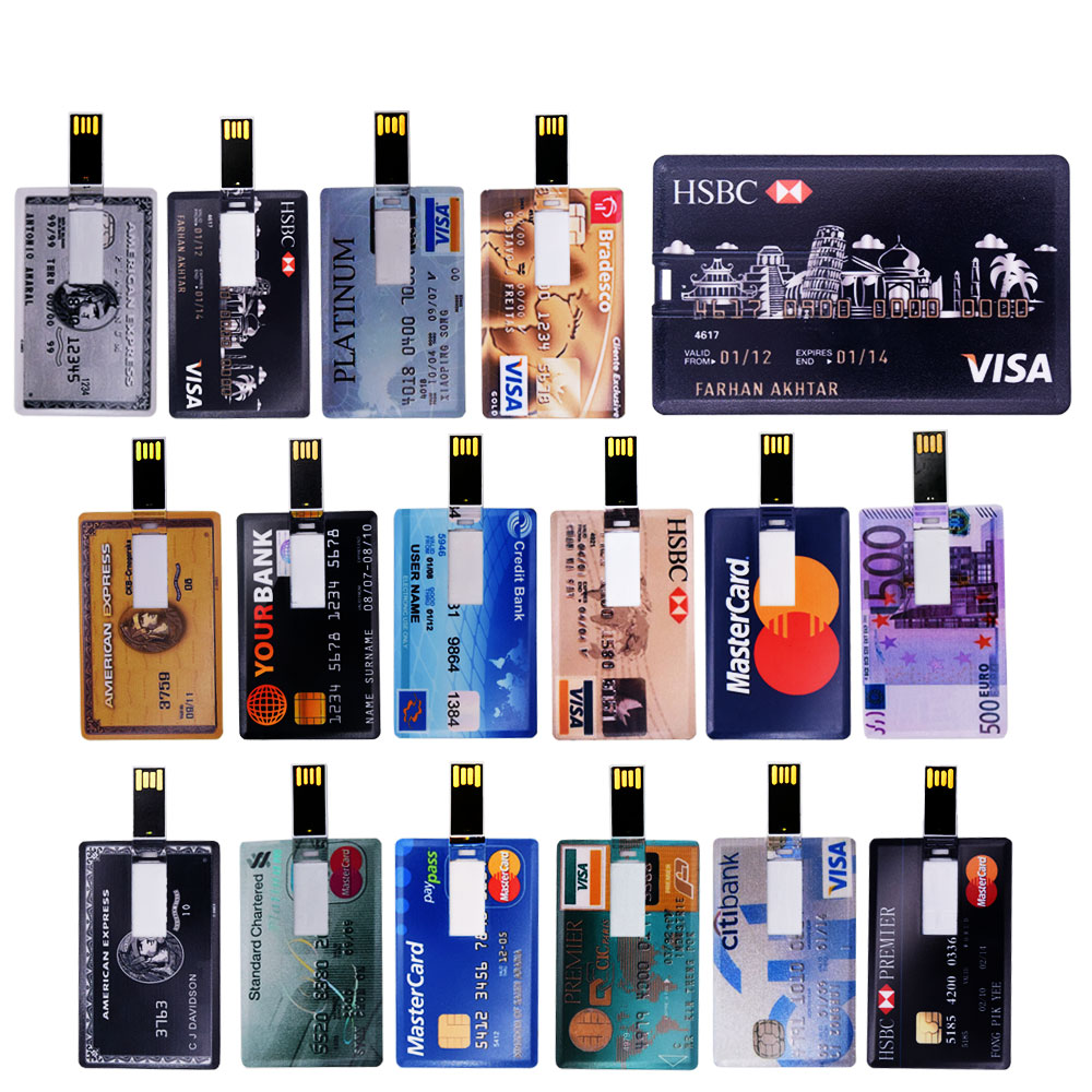china credit cards usb flash drive factory